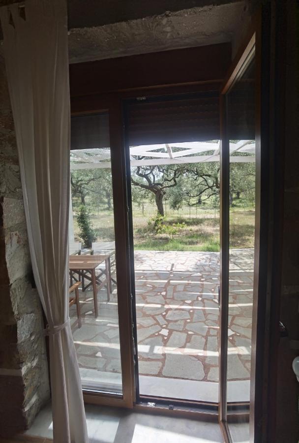 Elea Stone Houses In Organic Quiet Olive Grove, Prinos, Thassos Exterior foto
